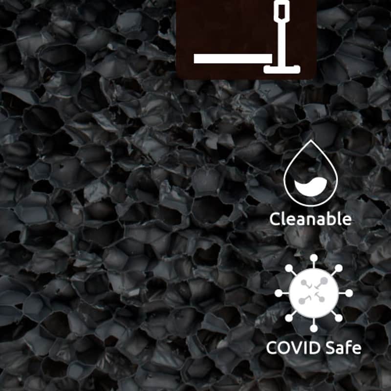 Acoustic panels Artnovion Moritz RTC 2024 - black - moisture resistant and washable image 1