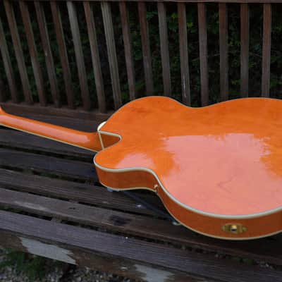 Gretsch Synchromatic Nashville Hollow Body Single-Cut with Bigsby - 50's Orange Stain image 11