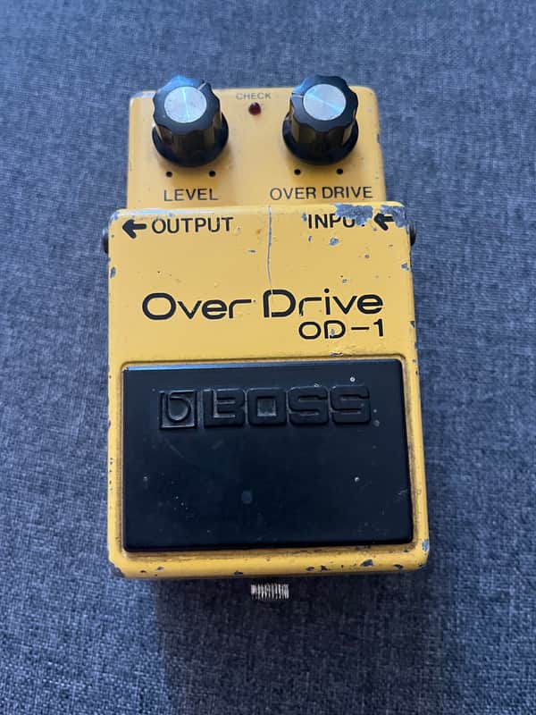 Boss OD-1  - silver screw 1980 image 1