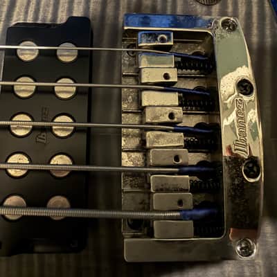 Ibanez SRX595-TGF Standard Soundgear Xtreme - Transparent Gray Flat image 5