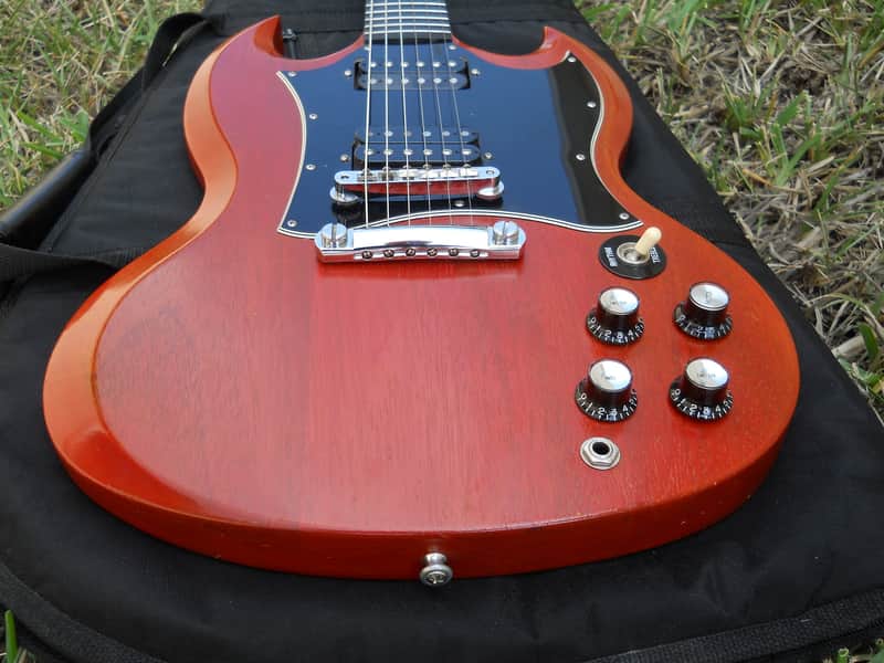 2002 Gibson SG Special Faded w/Crescent Moon Inlays! Great Player