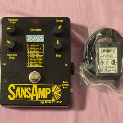 Tech 21 SansAmp Classic - Early Version With Original Power Supply image 1