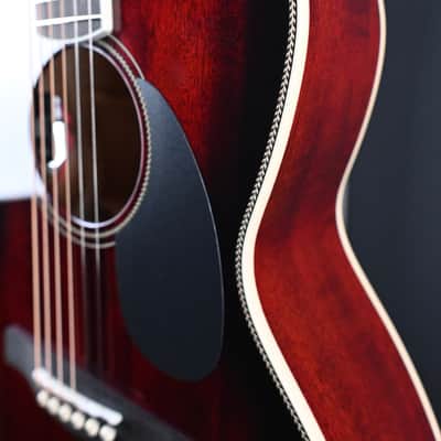 Immagine PRS SE P20E Parlor Acoustic Guitar Fire Red Burst #110 - 10