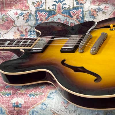 Gibson Memphis Custom '63' Block Inlay 335 2008 - Vintage Sunburst image 9