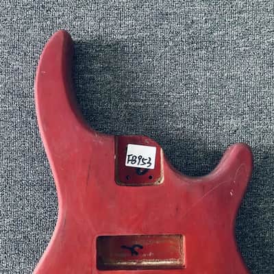 Red Bass Body for 5 or 6 String Project image 3