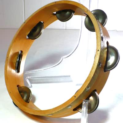Ludwig 8" Wooden Tambourine / 1960's Vintage / Please Read! image 3