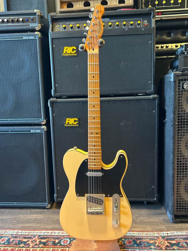 Squier 40th Anniversary Vintage Edition Telecaster 2022 - Present - Satin Vintage Blonde image 1