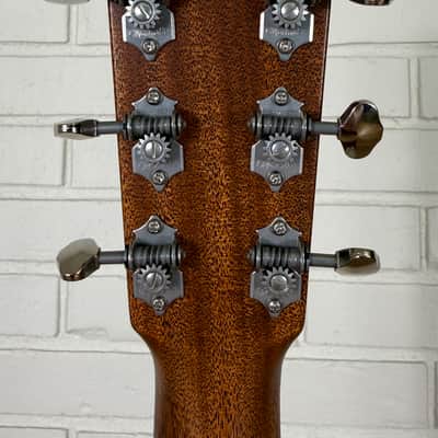 Martin Custom Shop 18 Style 12-Fret Dreadnought in Figured Beeswing Mahogany 2025 - Natural image 11