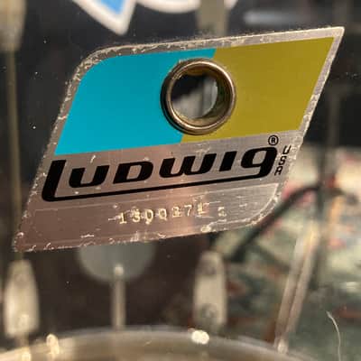 Frankie Banali's Quiet Riot Complete Ludwig, Sabian 1970s Drum Set. Includes Frankie's Personal Stick Bag. Signed! image 4