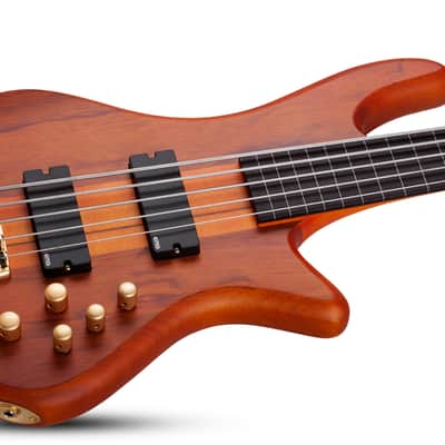 Schecter Stiletto Studio-5 FL Honey Satin image 4