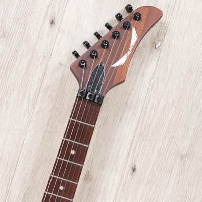 Dean NV24 Floyd Roasted Maple Guitar, Roasted Maple Guitar, Shell Pink image 8