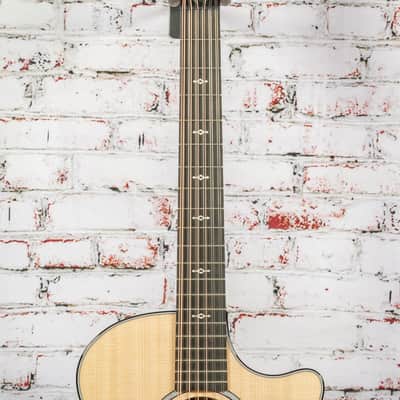 Taylor - 2026 Next-Gen 454ce - 12-String Acoustic-Electric Guitar - Natural - w/ Taylor Deluxe Hardshell Brown Case - x5078 image 3