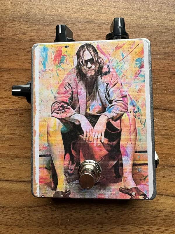 Dentone Big Lebowski clone of DAM Emanating Fist Black acid fuzz boutique face 2026 image 1