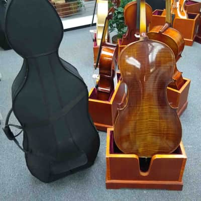 Vienna Strings Hamburg Handcraft Cello Natural Spirit Varnish image 3