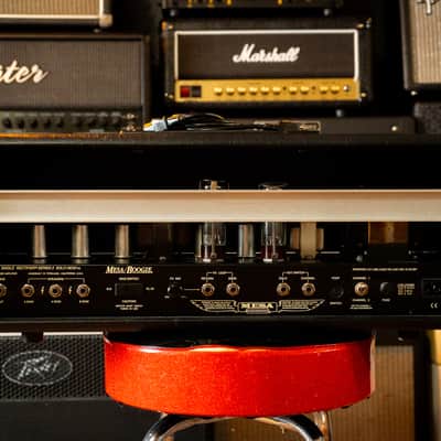 Mesa/Boogie Single Rectifier Series 2 Solo Head – Custom Blue Galaxy Faceplate – Excellent Condition image 6