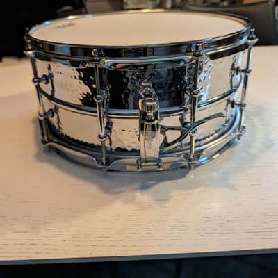 Ludwig Hand hammered lm402 with tube lugs 2000s - Chrome image 2
