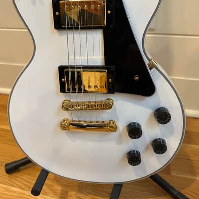 Epiphone "Inspired by Gibson Custom Shop” Les Paul Custom - Alpine White image 4