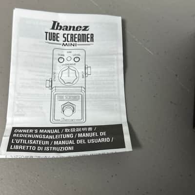 Ibanez TSMini Overdrive Guitar Effect Pedal with Box & Manual image 4