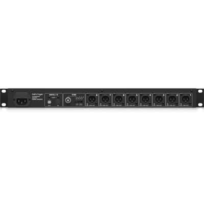 Behringer Behringer Ultragain Digital ADA8200 Audiophile 8 In/8 Out ADAT Audio Interface with MIDAS Mic Preamplifiers with 4x 25' XLR Cables image 5