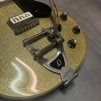 1999 Guild DeArmond M-75T w/Bigsby Champagne Sparkle w/OHSC image 11