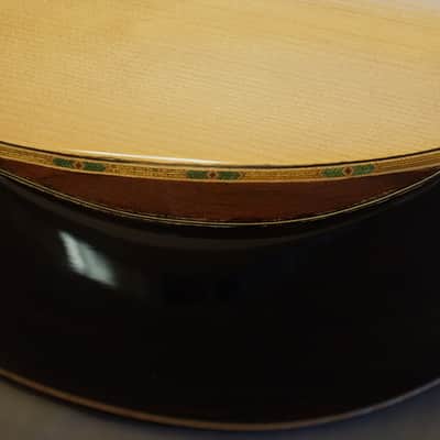 Hewett Brazilian Rosewood Grand Concert Cutaway – Handwritten Spec Sheet, Documented Build, Excellent Condition image 6