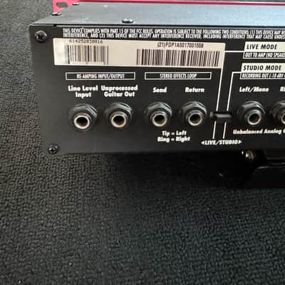 Line 6 POD Pro Rackmount Multi-Effect and Amp Modeler image 8