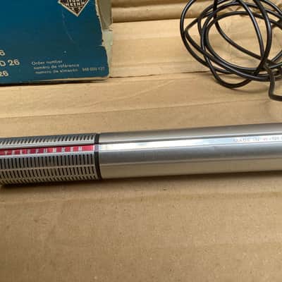 Telefunken TD 26 td26 vintage microphone made in Germany with original box image 7