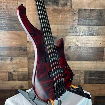 Ibanez EHB1505-SWL, Stained Wine Red Low Gloss, Free Ship, Gig Bag, 912 image 2