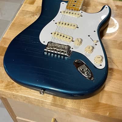 2007 Fender Classic Player '50s Stratocaster with Lake Placid Blue Vintage Makeover image 9