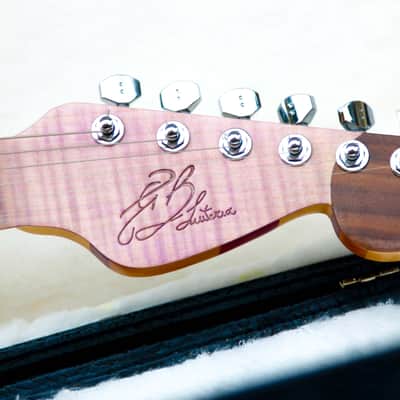 GB Liuteria Custom Boutique Petra 6 string sea sun and clouds edition image 15