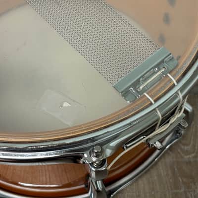 Pearl M1270 12x7" Maple Soprano Snare Drum with Bag - 2010s - Liquid Amber image 7