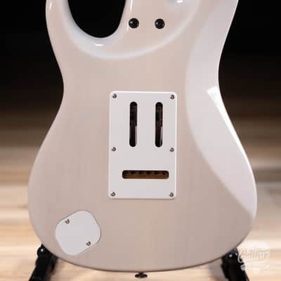 Ibanez AZ2204N Prestige HSS Guitar w/ Case – Antique White Blonde image 8