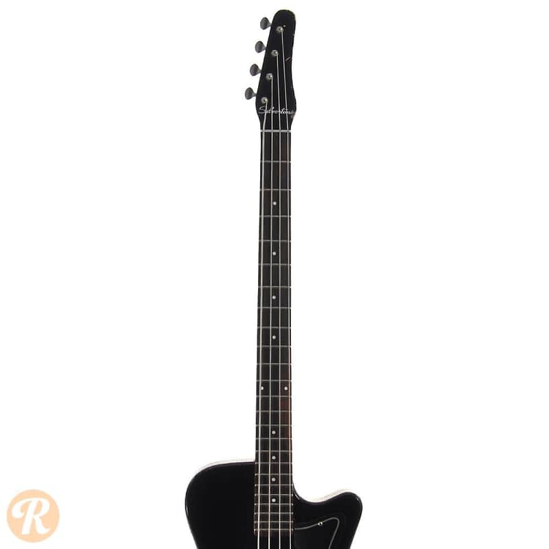 Silvertone 1444 Bass Black 1964 image 7