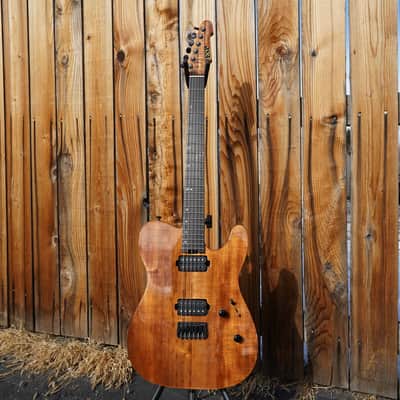 ESP USA TE-II - Koa Natural 6-String Electric Guitar (#20/25 Made) image 2