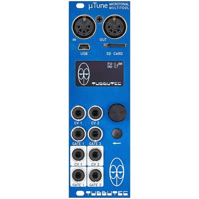 Tubbutec uTune Eurorack Microtonal MIDI/CV Module (Silver) image 9