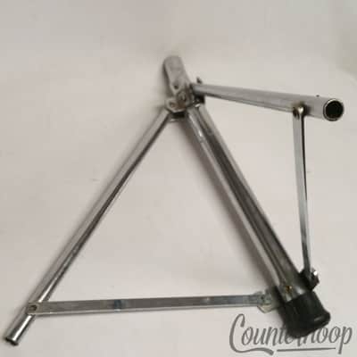 *Slingerland Drum Throne Vintage 70s Niles Tube Legs Chrome USA Tripod Base Part image 3