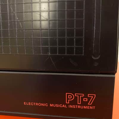 Casio PT-7 29 Key Ribbon Touch Mini Synthesizer 1982 - 1984 - Black image 15