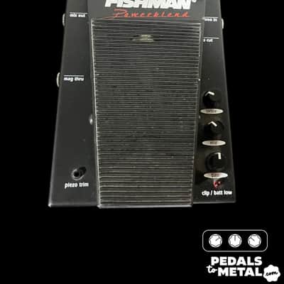 Fishman PowerBlend Pedal Early 2000's - Black X13143 image 1