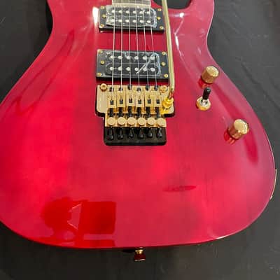 Harley Benton S-620 TR Translucent Red 2025 Rock Series + Floyd Rose image 5