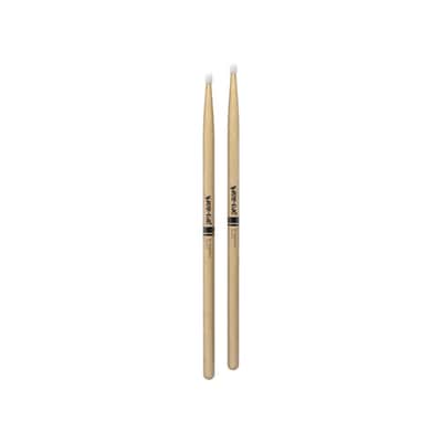 Pair of Promark Forward 2B Hickory Nylon Tip Drumsticks - TX2BN (Drum Sticks) image 4