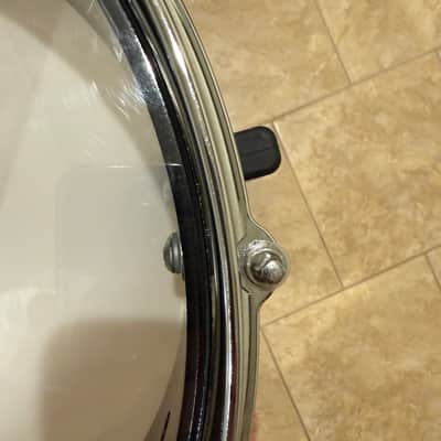 Clevelander 3.5" x 13" ultra heavyweight brass snare drum, heavy & solid image 8