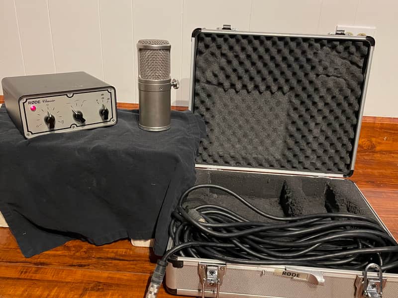 RODE Classic Large Diaphragm Multipattern Tube Condenser Microphone