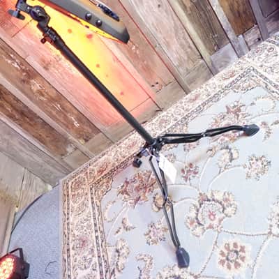Ibanez UB805-MOB Electric Upright 5-string Bass - Mahogany Oil Burst with Gig Bag and Stand image 6