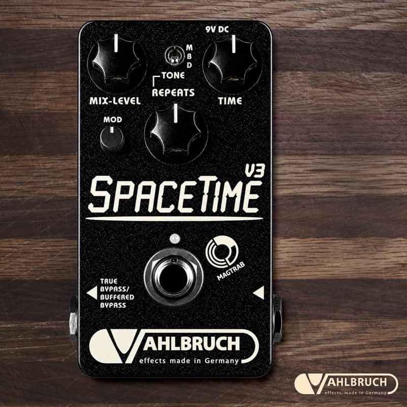 Vahlbruch "SpaceTime v3" delay echo pedal, MagTraB switching, made in Germany, NEW! image 1