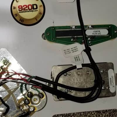 DiMarzio Andy Timmons Loaded Strat Pickguard DP224F AT-1, DP187 Cruiser image 2