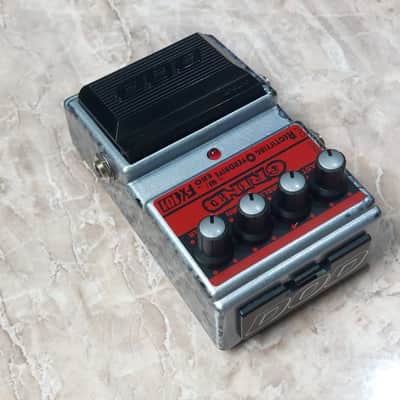 DOD FX101 Grind Rectifying Overdrive [NOS - New Old Stock Complete] 1996 - 1998 - Grey Silver Black Airbrush and Red image 12