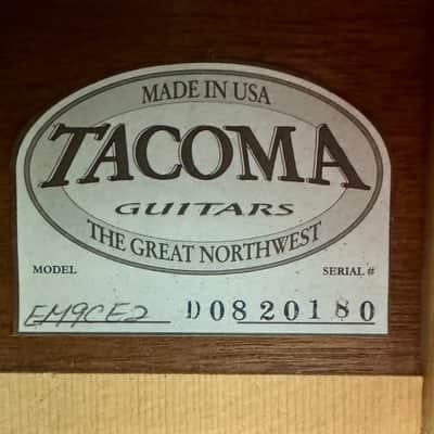 Incredible Playing Tacoma EM9C image 3