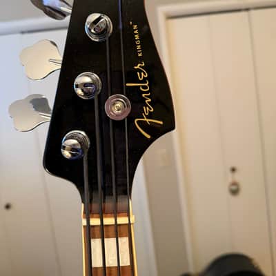 Fender Kingman Bass SCE Acoustic / Electric Bass 2010s - Sunburst image 4