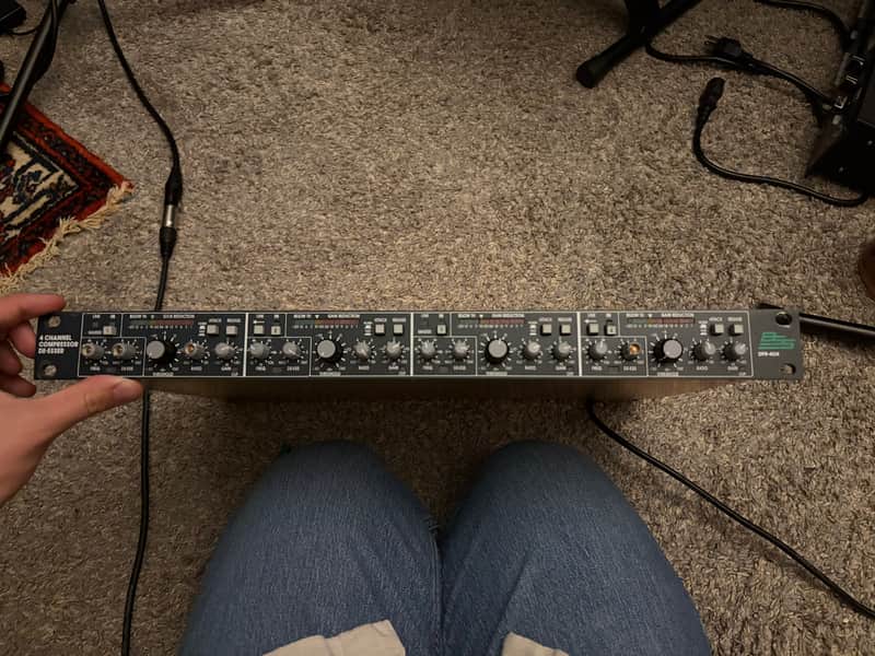 BSS DPR 404 4 channel analog compressor image 1