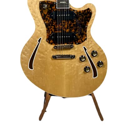 Kauer Guitars Super Chief, Natural Birdseye Maple Top, 2 P-90's, 6lbs 14oz NEW (Authorized Dealer) image 4